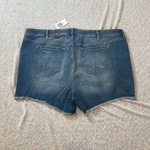 TORRID 5 Inch Vintage Stretch Mid-Rise Shorts Size 26 NWT - Picture 3 of 5